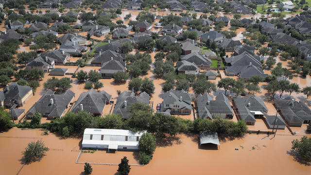 Southeast Texas Inundated After Harvey Makes Second Pass Over The Region 