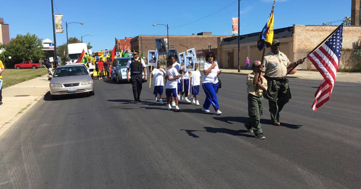 South Side Parade Urges Dads To Take Kids To School On First Day Of