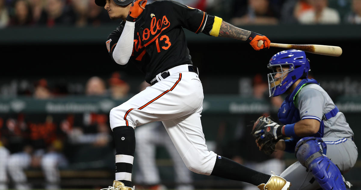 Kevin Gausman and Trey Mancini following Saturday's win over the