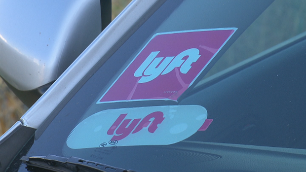 LYFT sign car windshield rideshare ridesharing generic 