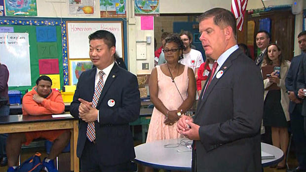 tommy chang marty walsh back to school 