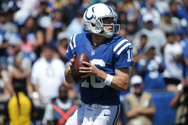 Scott Tolzien filled in for the injured Andrew Luck 
