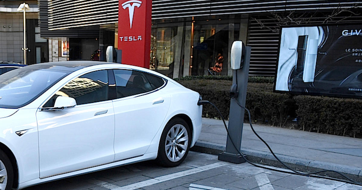Tesla Puts Charging Stations In More Locations - CBS Texas