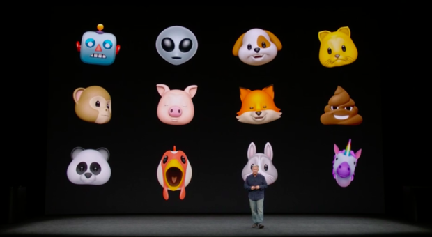 Apple introduces Animojis  