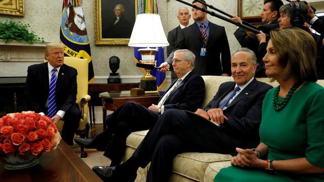 FILE PHOTO: Trump meets Congressional leaders in Washington 