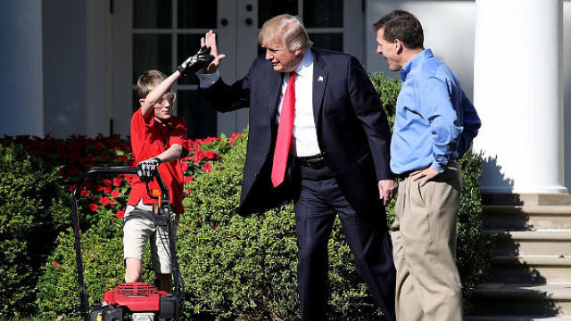 President Accepts Offer From  11-Year-Old Virginia Boy To Mow Lawn Of White House 