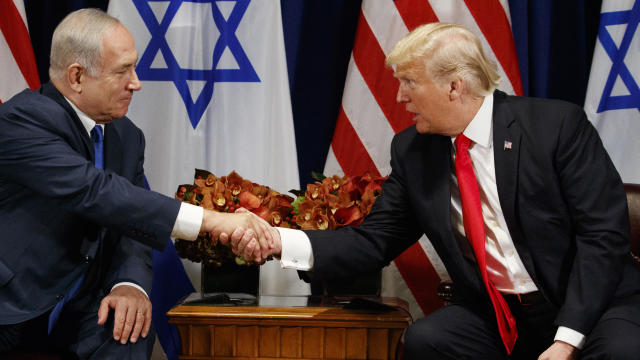 Trump, Netanyahu white house 