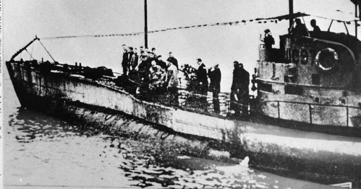 German World War I Submarine Found With 23 Bodies Inside Cbs News