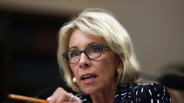 Education Secretary Betsy DeVos Testifies To House Appropriations Committee On Education Dept. Budget 