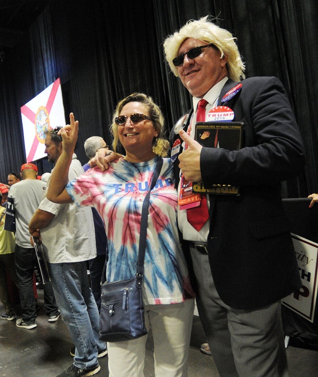 Donald Trump Holds Rally In Tampa, Florida