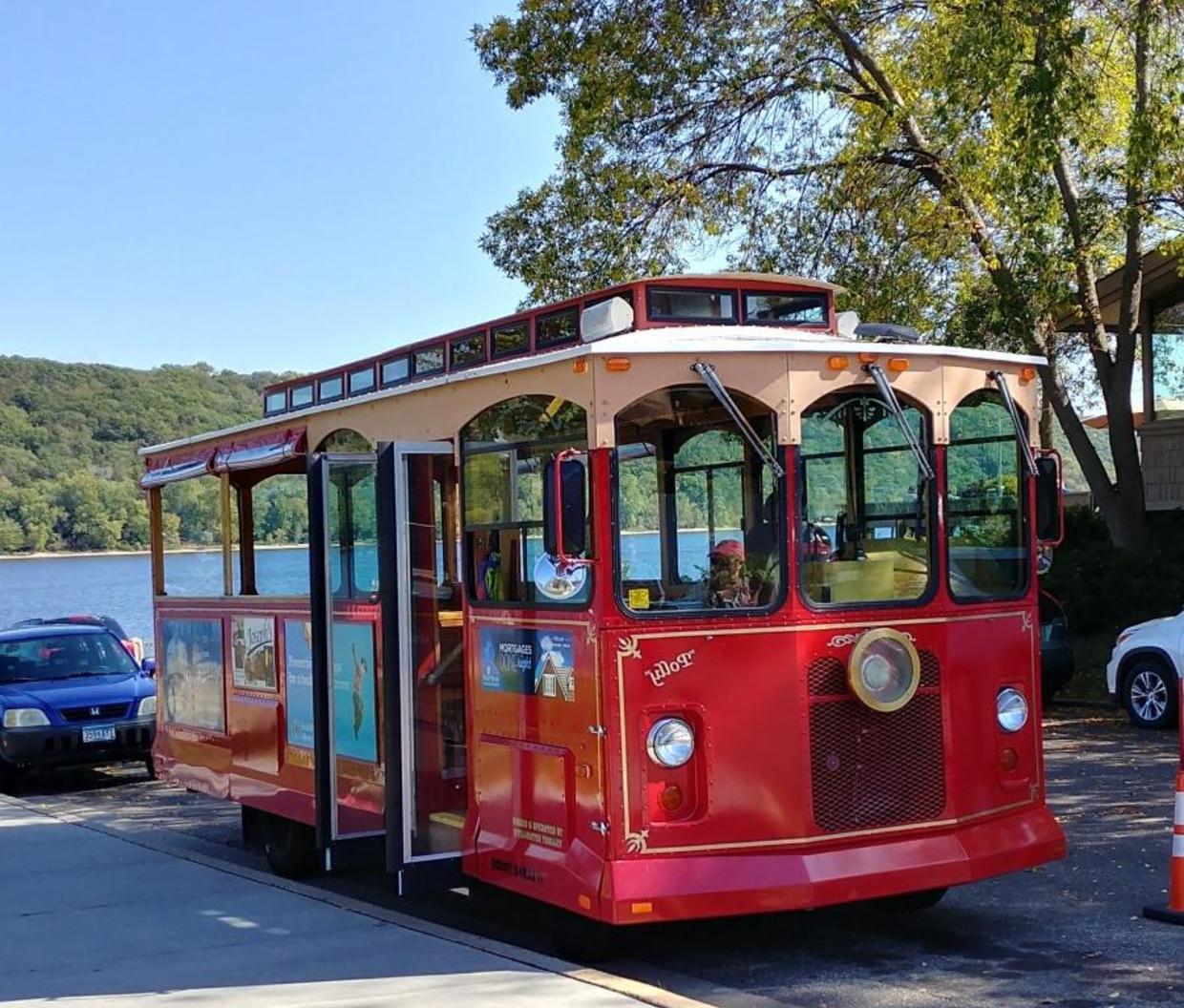 trolley tour is