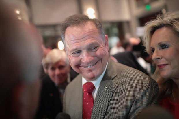Alabama GOP Senate Candidate Roy Moore Holds Election Night Gathering In Special Election For Session's Seat 