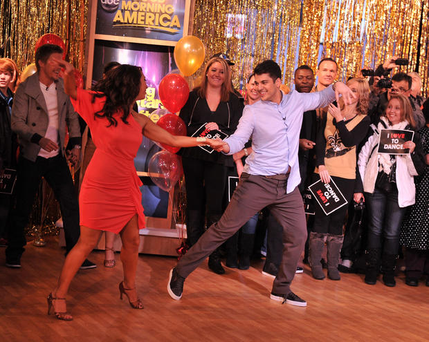 Cast Of "Dancing With The Stars" Visits ABC's "Good Morning America" 