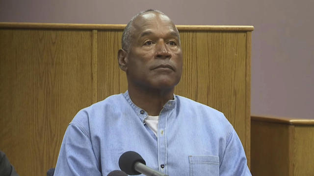 O.J. Simpson arrives for his parole hearing at Lovelock Correctional Center in Lovelock, Nevada, July 20, 2017. 