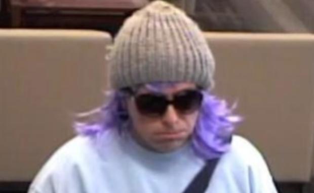 Purple Wigged Bank Robber 