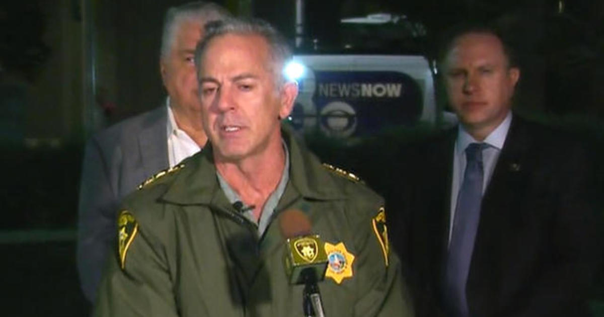 Nevada sheriff gives update on mass shooting - CBS News