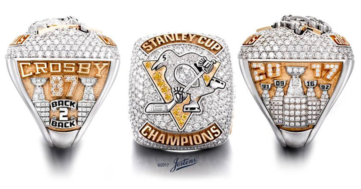 5 Pittsburgh Penguins NHL Stanley Cup Championship Rings Set - No - 9
