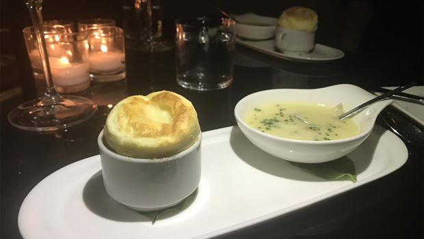 Chef Peter Armellino's Parmesan &amp; Cracked Black Pepper Souffle 