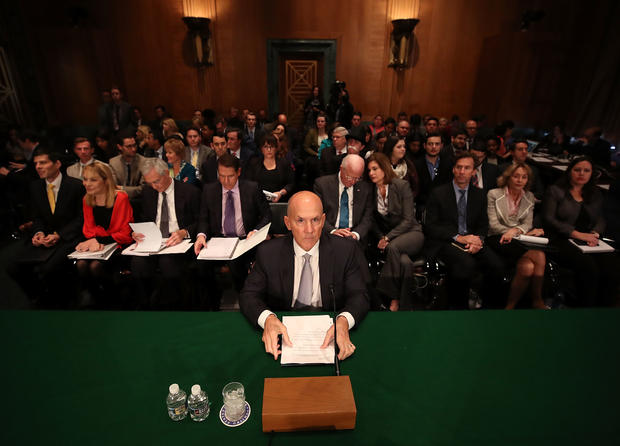 Former Equifax CEO Richard Smith Testifies To Senate Banking Committee On Company's Recent Massive Data Breach 