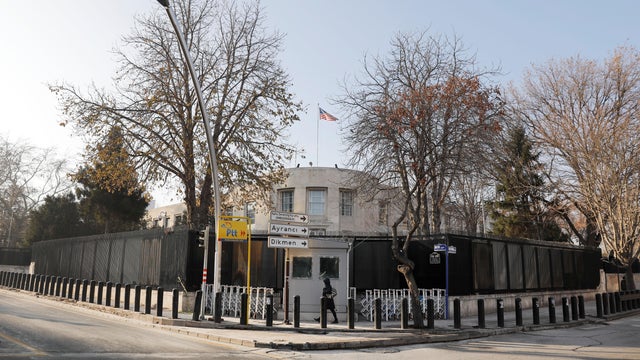 General view of the U.S. Embassy in Ankara 