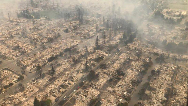 Northern California wildfires 