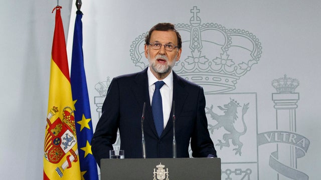 Spanish Prime Minister Mariano Rajoy Holds Crisis Meeting On Catalan Independence 