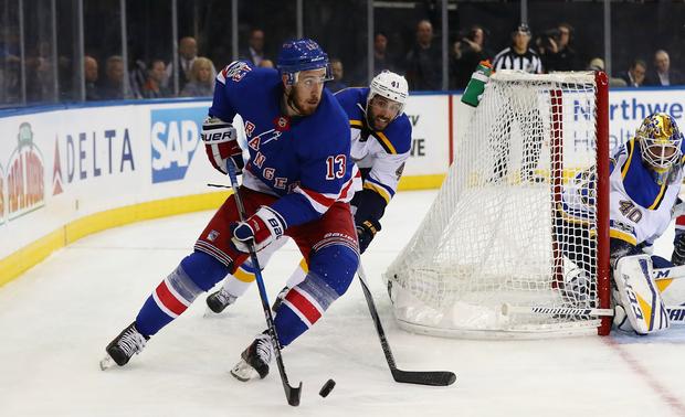 Rangers C Kevin Hayes 
