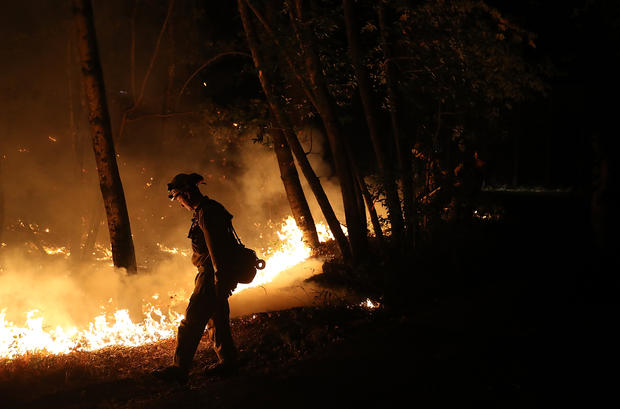 Multiple Wildfires Destroy Homes, Threaten California Wine Country 