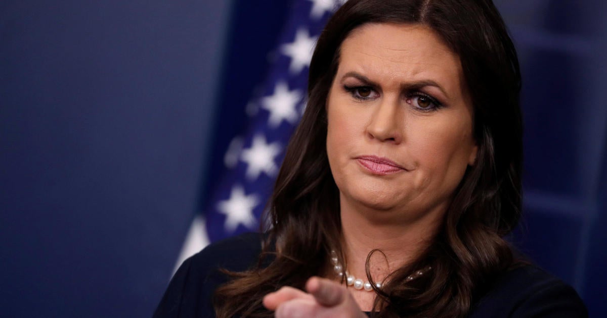 Sarah Sanders says White House has no recording of Trump's call with ...