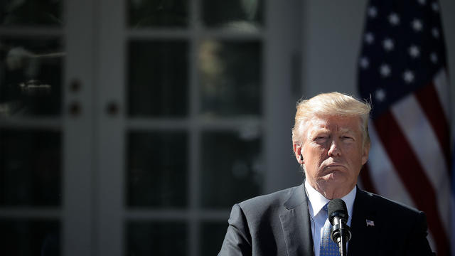 President Trump Holds Joint Press Conference With PM Of Greece In Rose Garden 