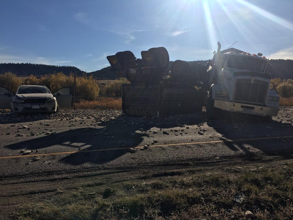 Northbound I 25 Reopens After Crash South Of Castle Rock Cbs Colorado 2724