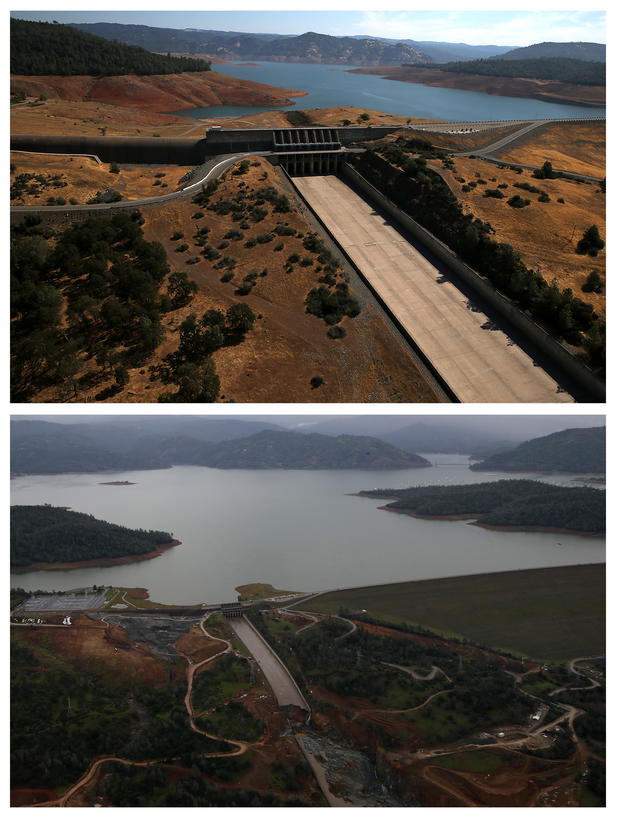 Then And Now: California's Drought Officially Declared To Be Over 