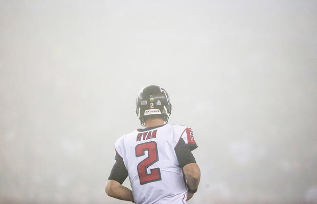 Thick Fog Fills Gillette Stadium During Patriots-Falcons 