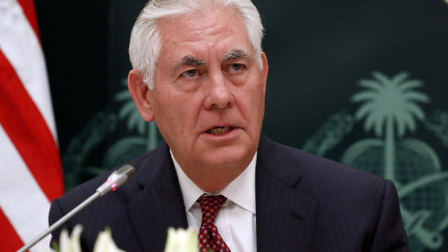 Saudi Arabia US Tillerson 