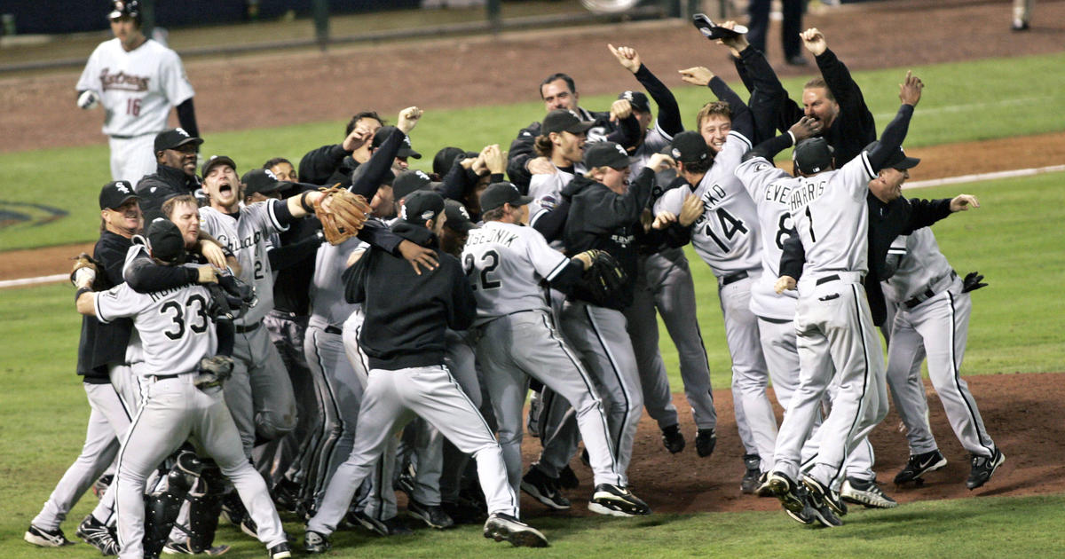 Baffoe: Sports' Greatest Conspiracy Theory -- Existence Of The 2005 World  Series - CBS Chicago