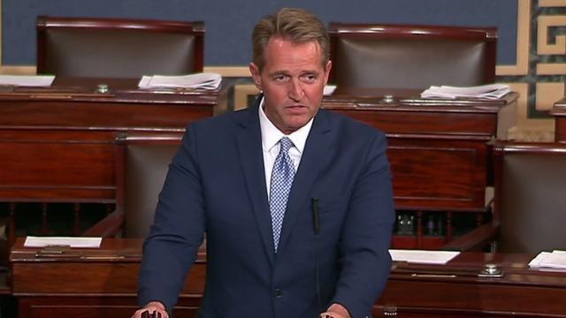 Se. Jeff Flake (R-AZ) Announces He Will Not Seek Re-Election And Rebukes President Trump In Senate Chamber Speech 