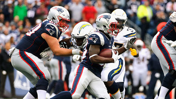 Dion Lewis - Los Angeles Chargers v New England Patriots 