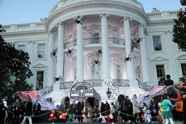 President Trump And First Lady Host Halloween At The White House 