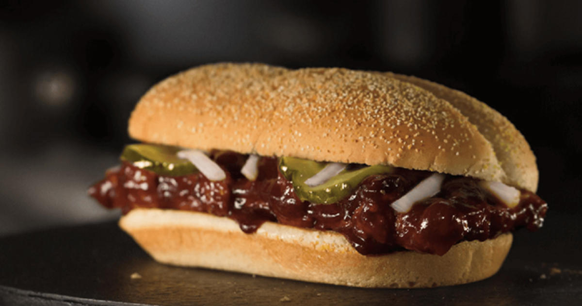 The McRib returns: Here are the ingredients that make up the iconic sandwich