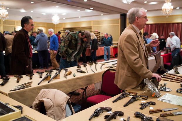 Gun Show Held In Stamford, Connecticut 