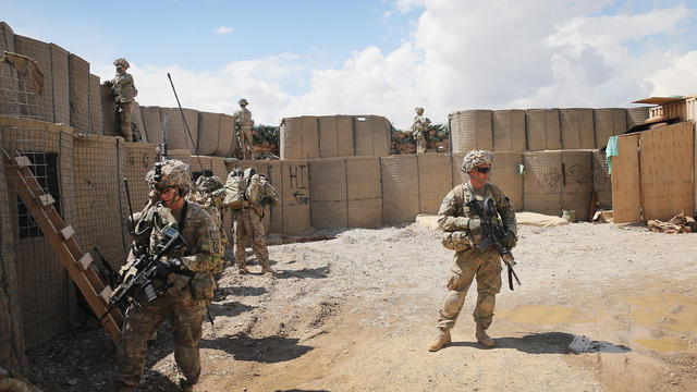 US Troops Patrol Village In Afghanistan's Logar Province 