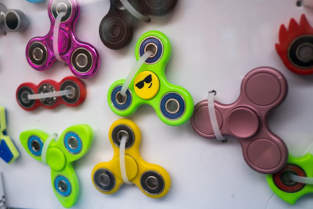 Latest Toy Craze Fidget Spinners, Wildly Popular With Kids 
