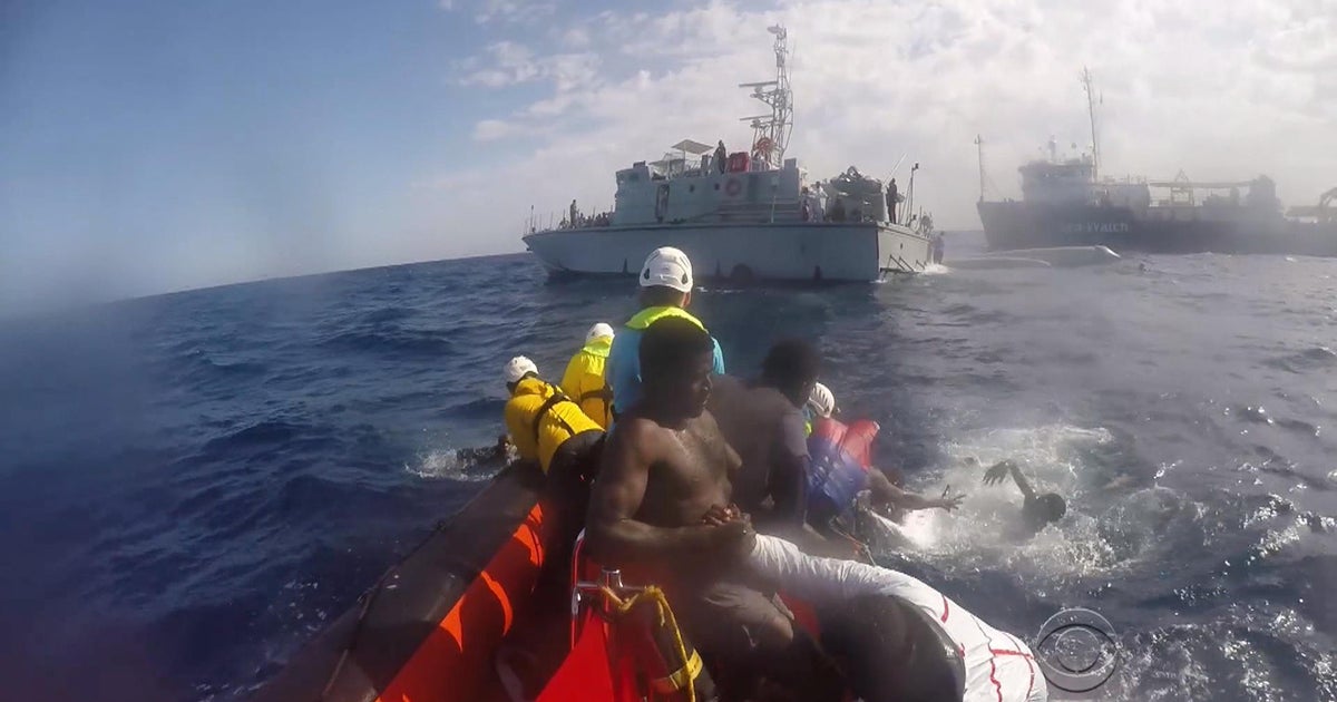 New video emerges of failed migrant rescue attempt in Mediterranean Sea ...