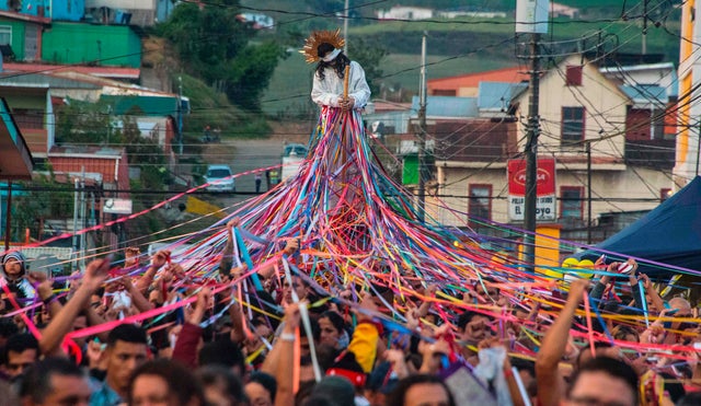 TOPSHOT-COSTA-RICA-RELIGION-HOLY-WEEK-HOLY WEEK 