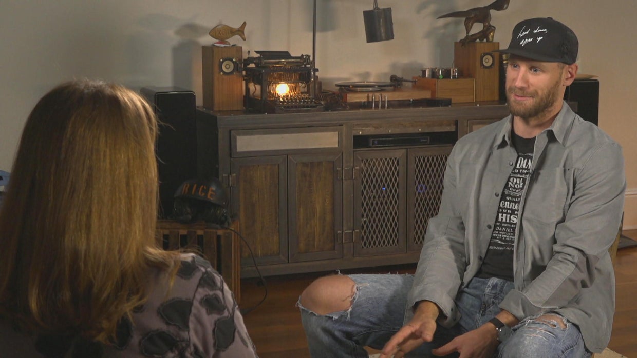 Chase Rice's unlikely road to country music stardom - CBS News