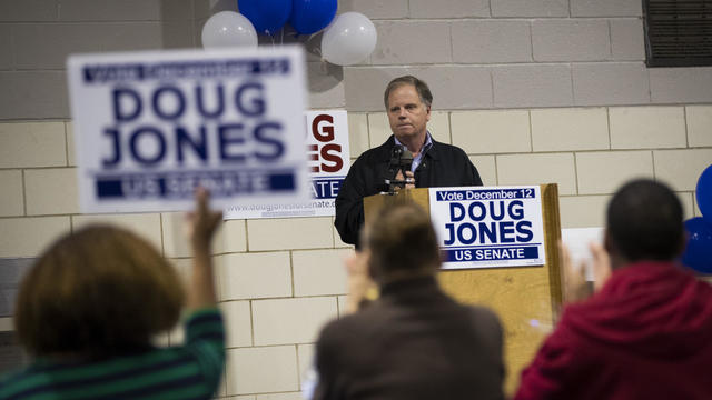 Democratic Senate Candidate Doug Jones Campaigns In Alabama 