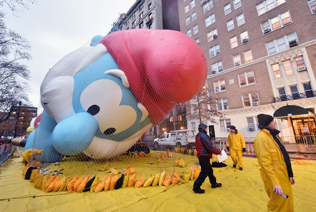 88th Annual Macy's Thanksgiving Day Parade Rehearsals - Inflation Eve 
