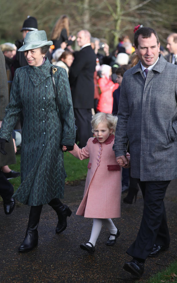 The Royal Family Attend Church On Christmas Day 