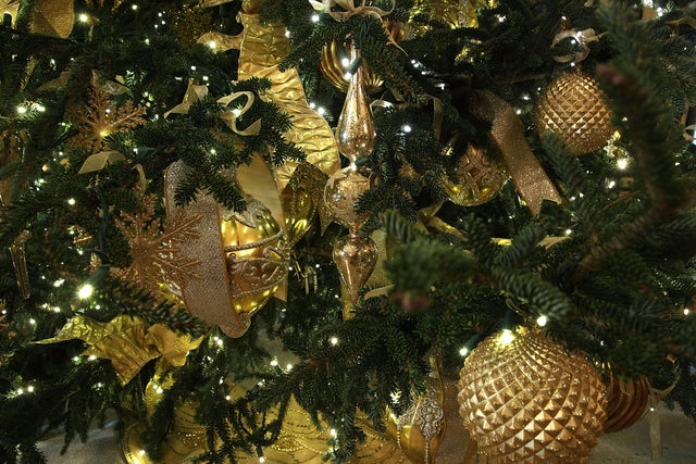 The White House Previews Its Holiday Decorations 