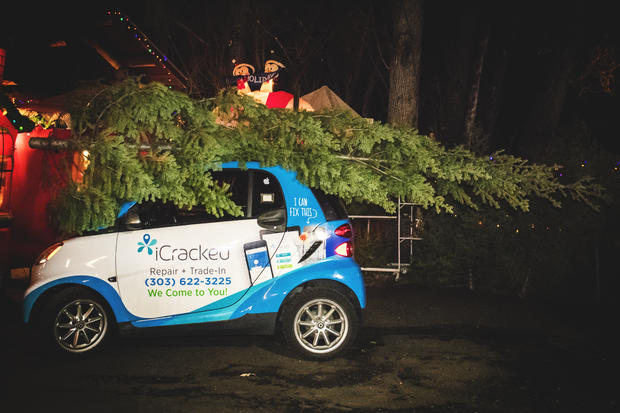 Smart Car Christmas tree 